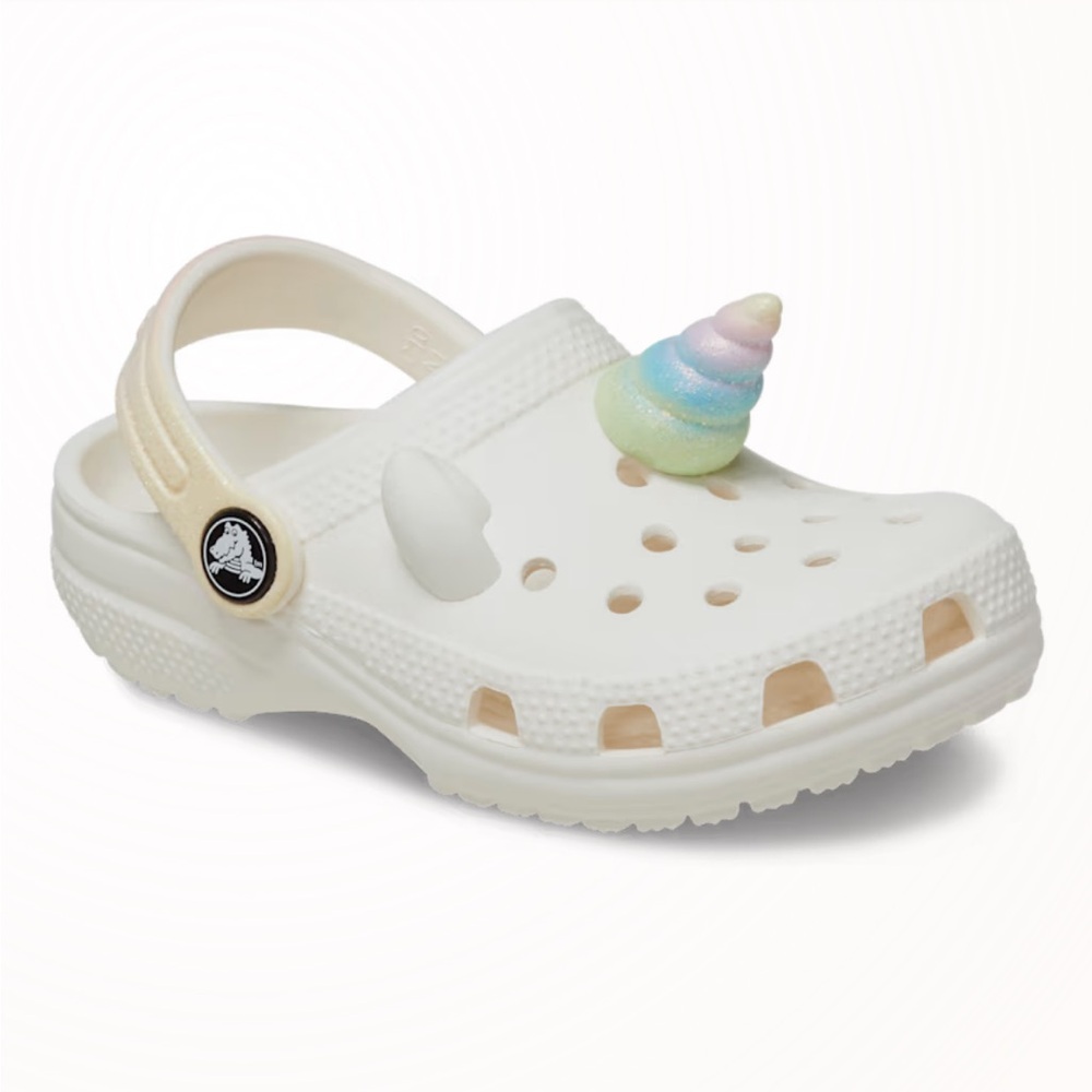 CROCS Kid Unicorn Clogs Toddler Classic I AM Rainbow Unicorn Clog Size C6 Size 6